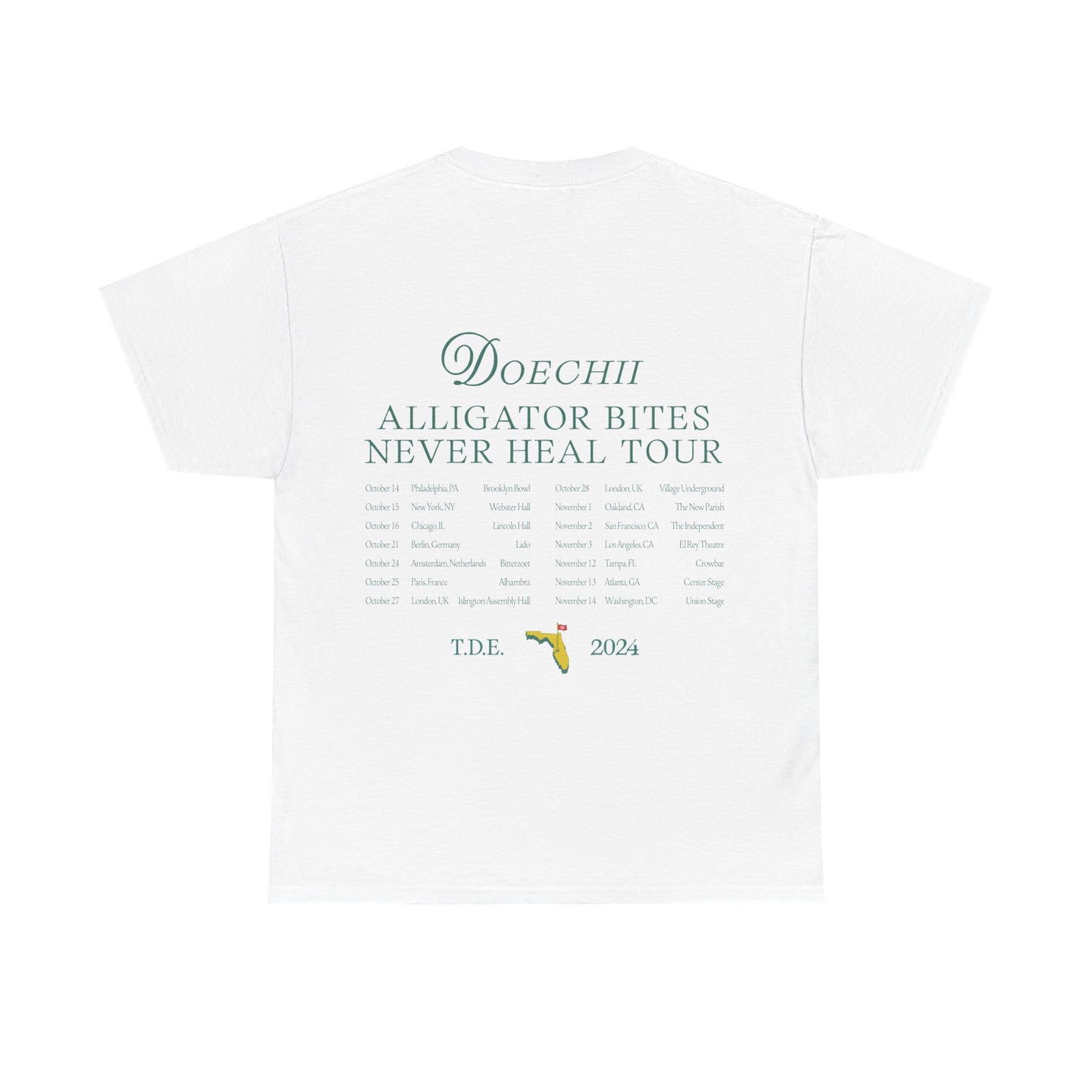 Doechii- Alligator Bites Never Heal Tour Tee