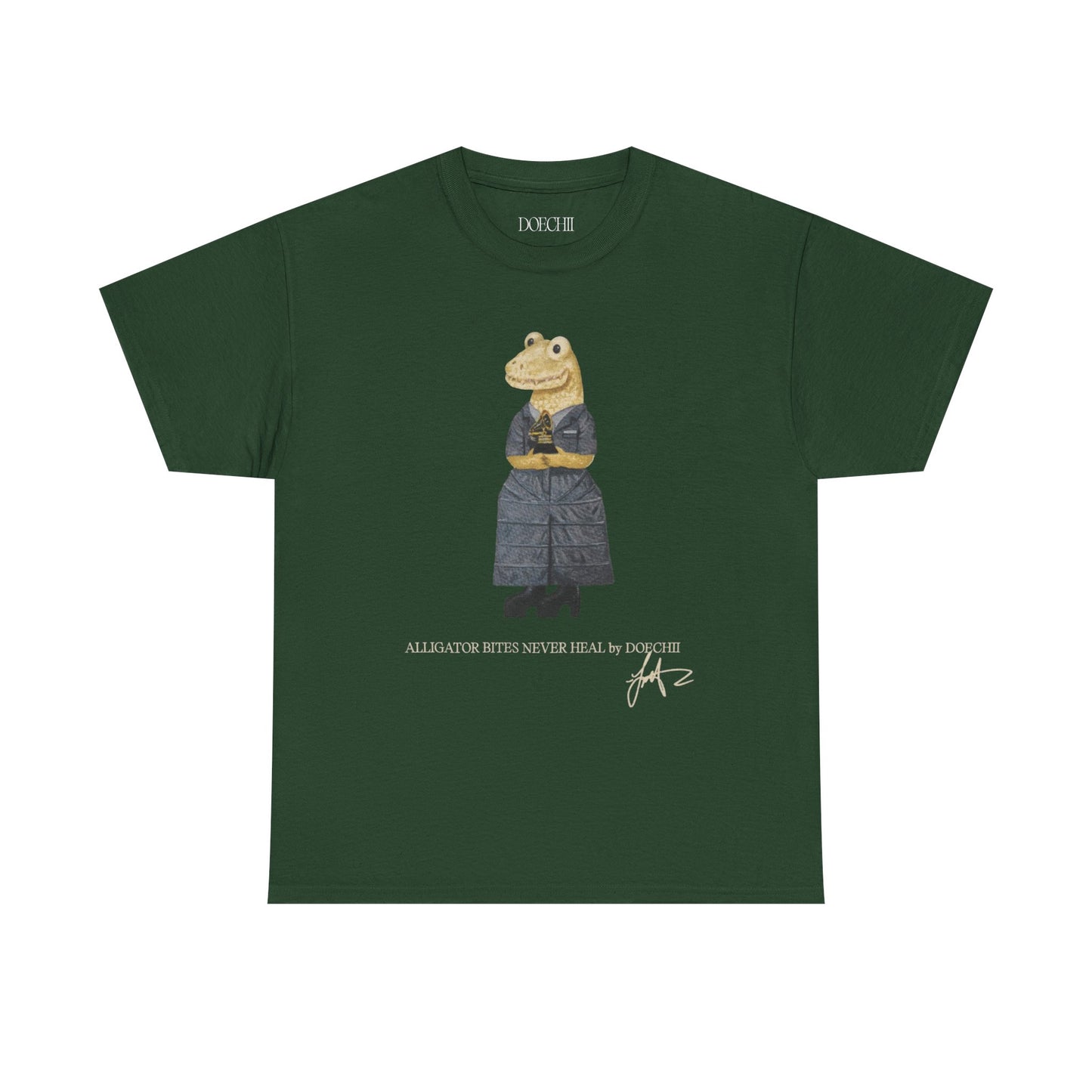 Doechii Tour Merch - Green Grammy Gator Tee