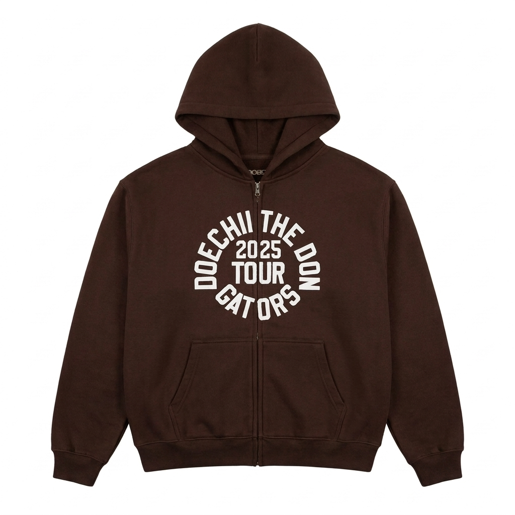 Doechii Tour Merch - LFTS Tour Zip Hoodie